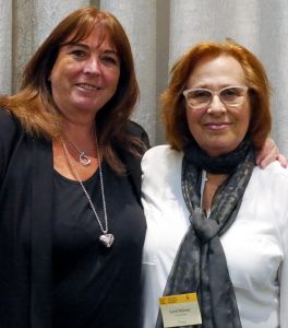 Carol Wiener with Lisa Rae